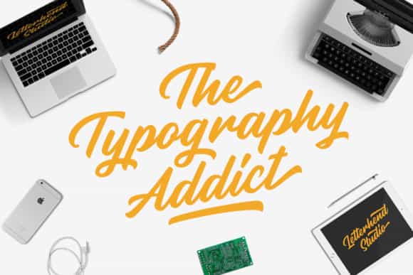 Rupture Bold Script Font Image 3