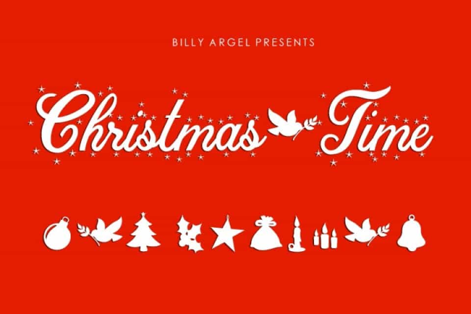 Christmas Time Font Image 1