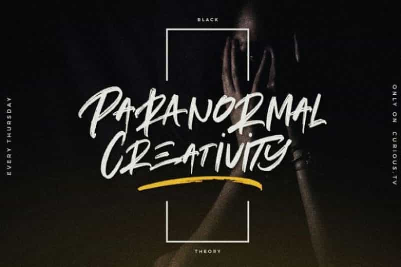 Black Theory Urban Brush Font Image 2
