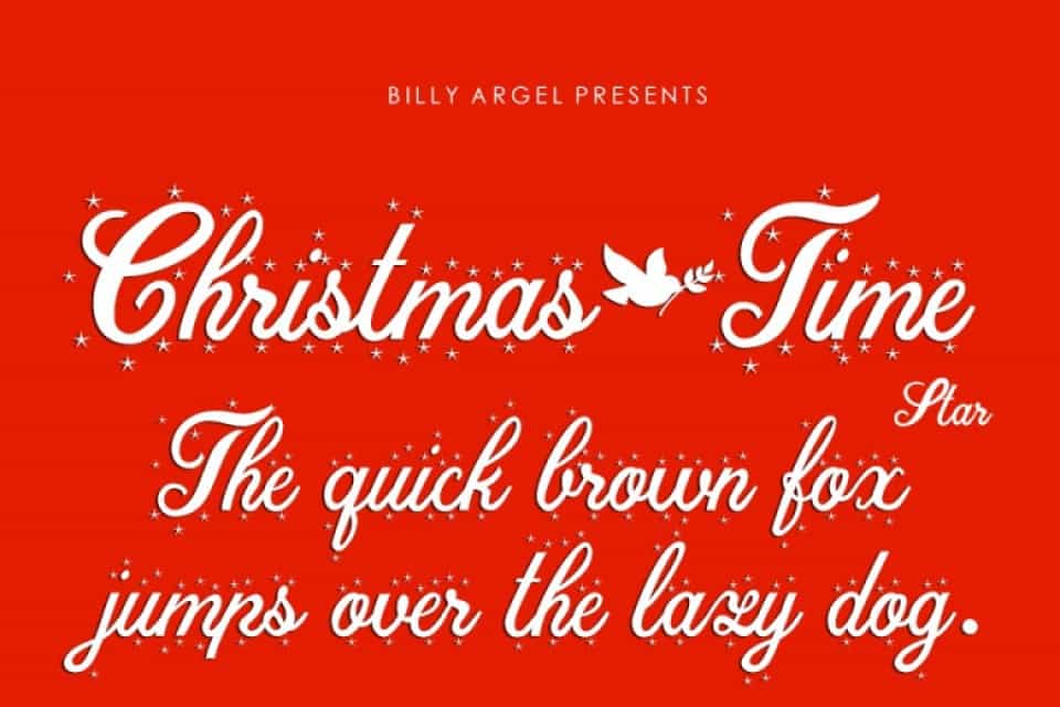 Christmas Time Font Image 2