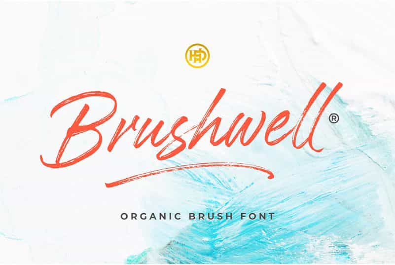 Brushwell Font Image 1