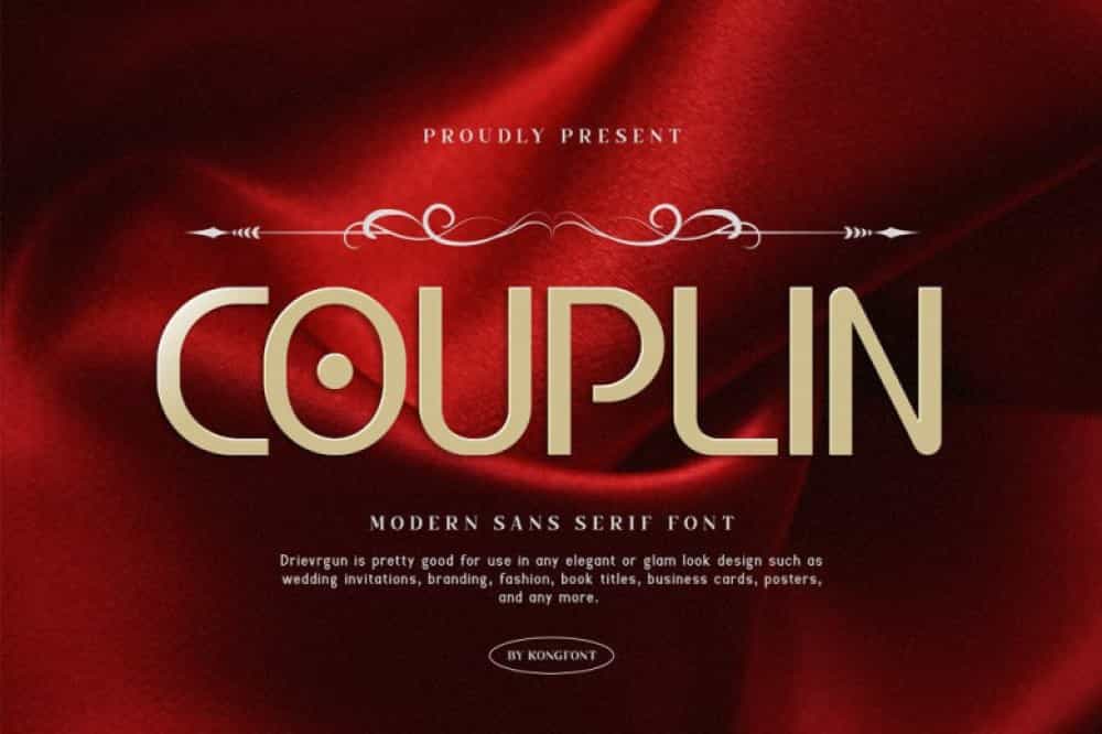 Couplin Font Image 4306