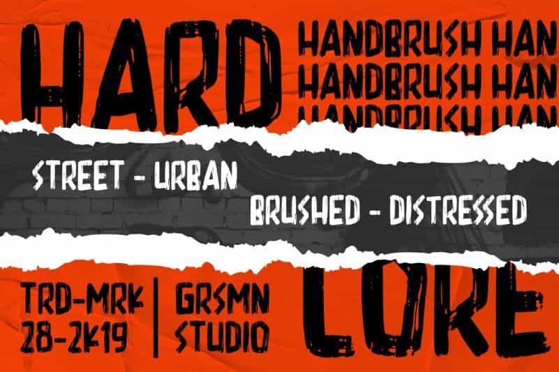 Hardcore Font Image 1