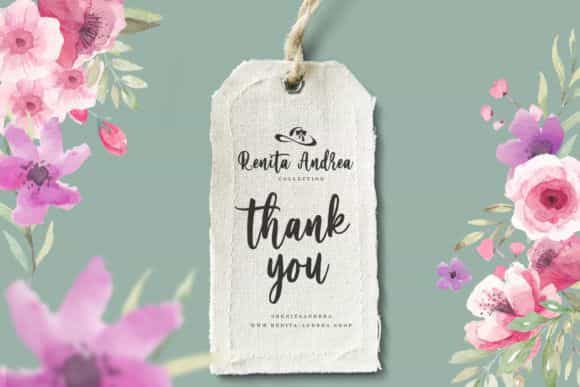 Serenity Script Font Image 2