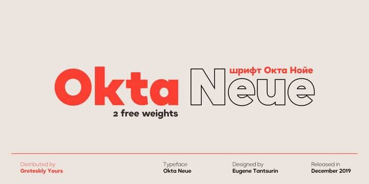 Okta Neue Font Image 1