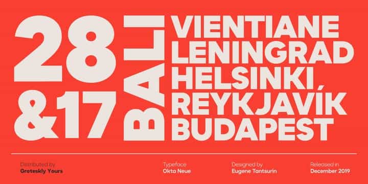 Okta Neue Font Image 2