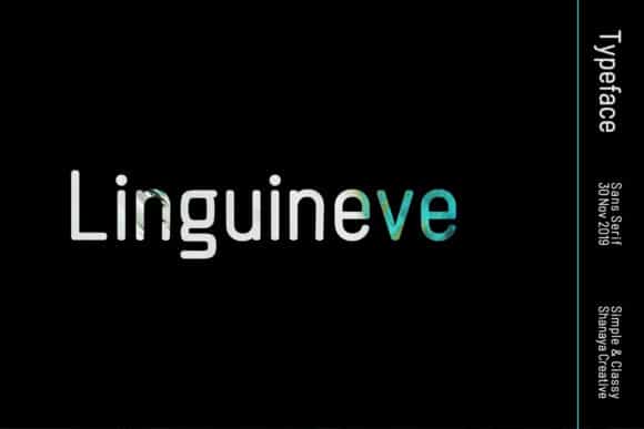 Linguineve Font Image 1