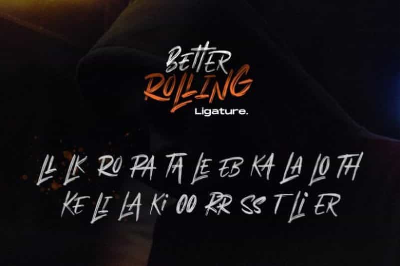 Better Rolling Brush Font Image 3