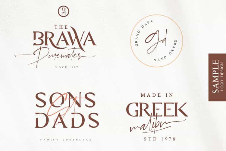 Diora Sunbright Font Duo Image 2