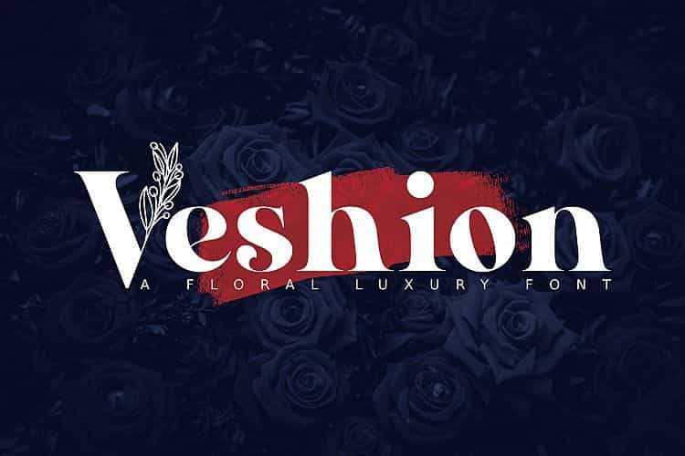 Veshion Serif Font Image 1