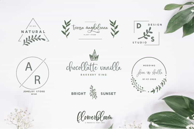 Flowerbloom Font Image 3