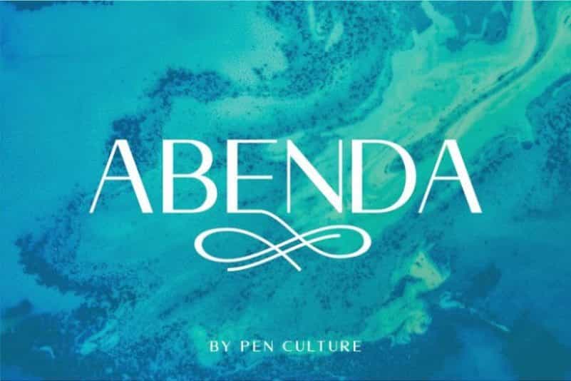 Abenda Elegant Sans Font Image 1