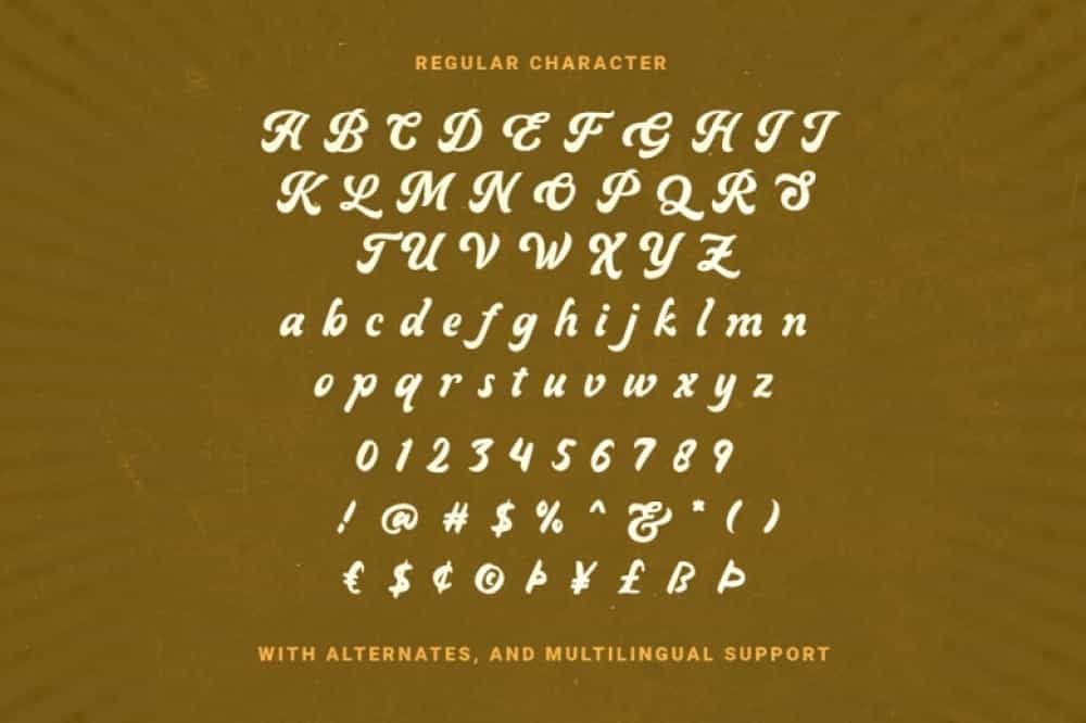 Monde Retro Font Image 3