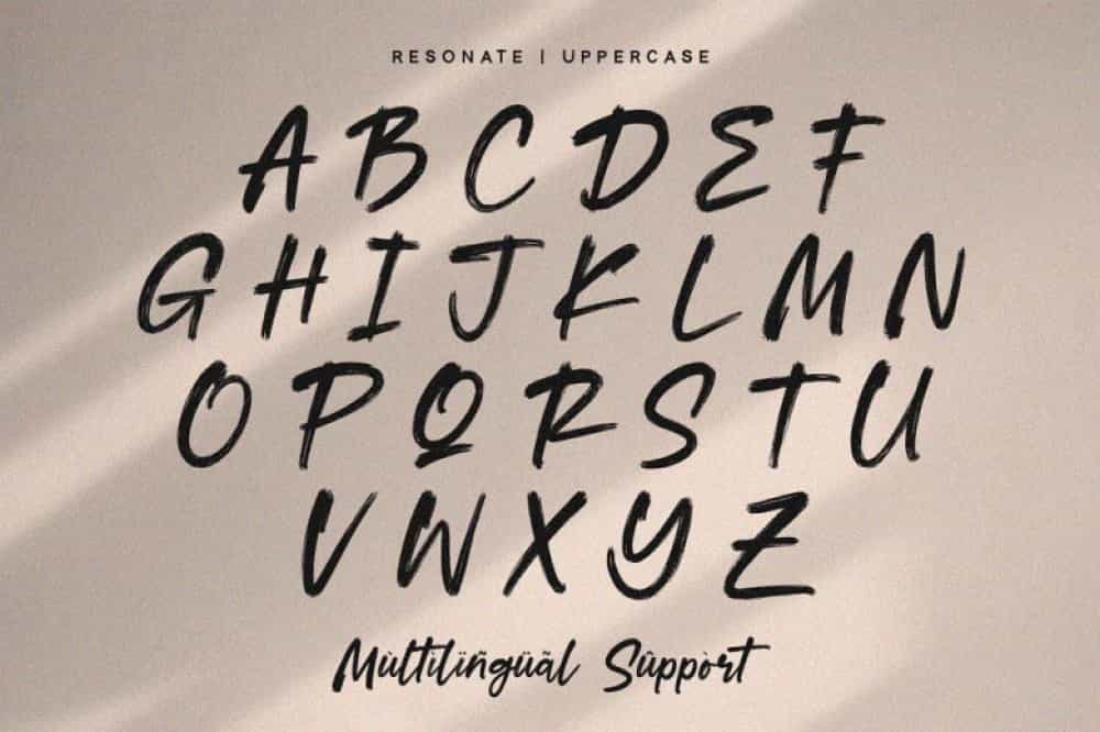 Resonate Font Image 3