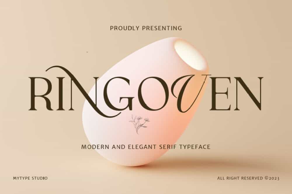 Ringoven Font Image 1