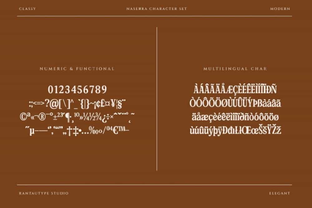Naserra Font Image 3
