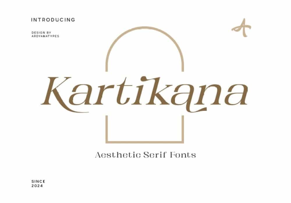 Kartikana Font Image 1