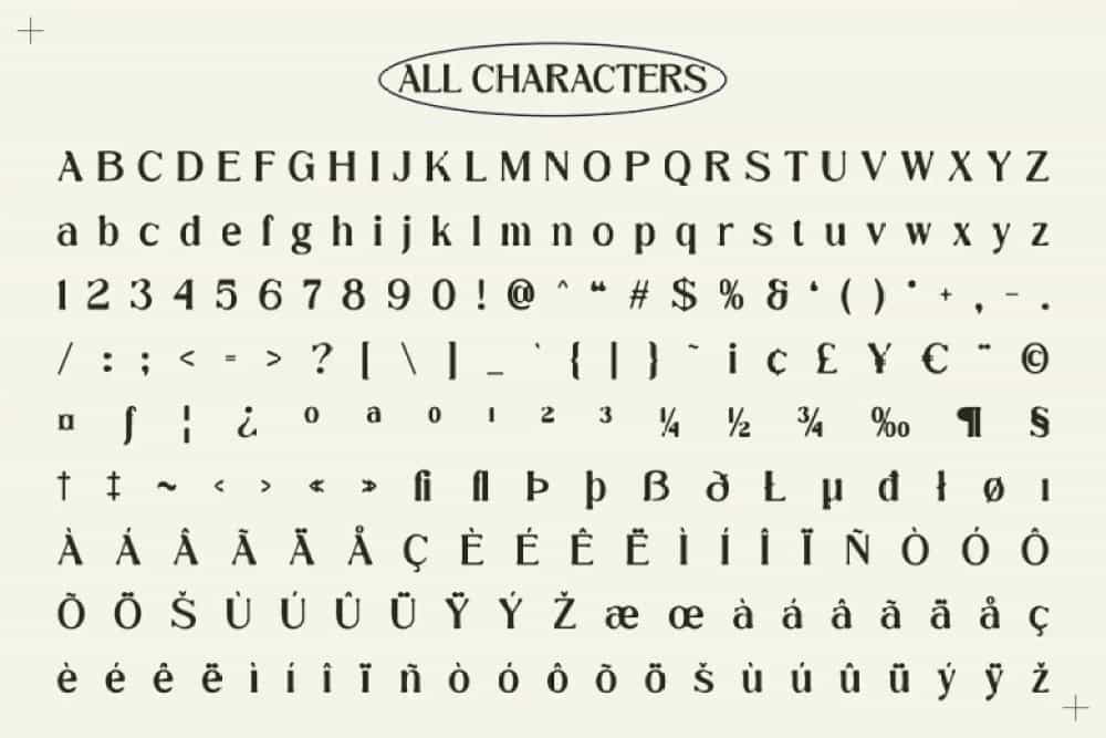 Camarine Blur Font Image 3