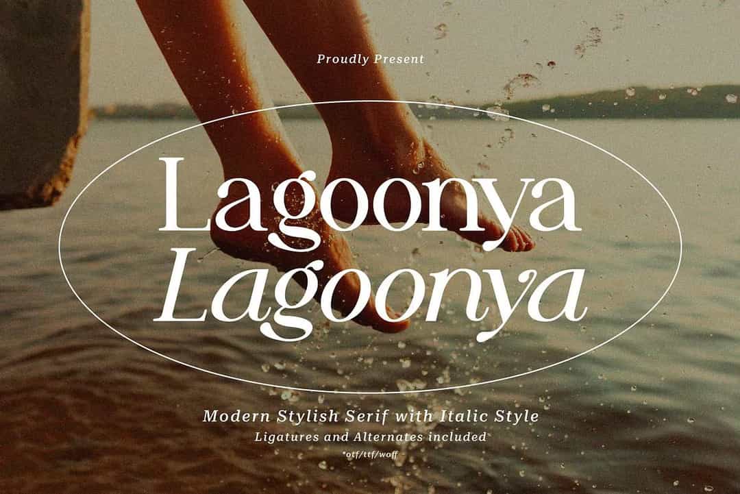 Lagoonya Font Image 1