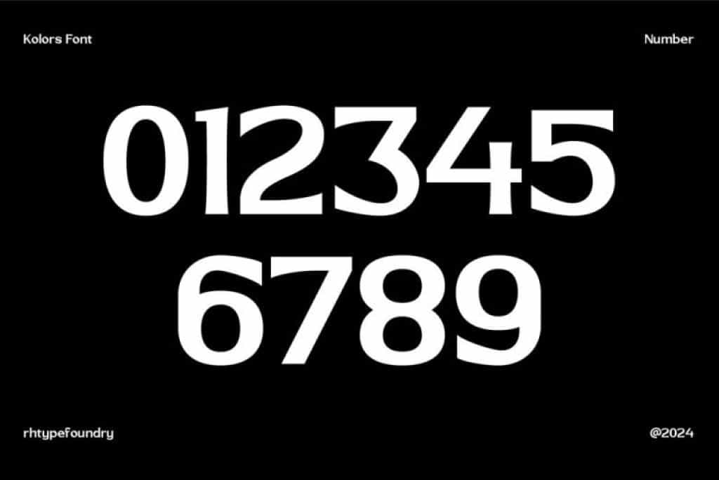 Kolors Font Family Image 4