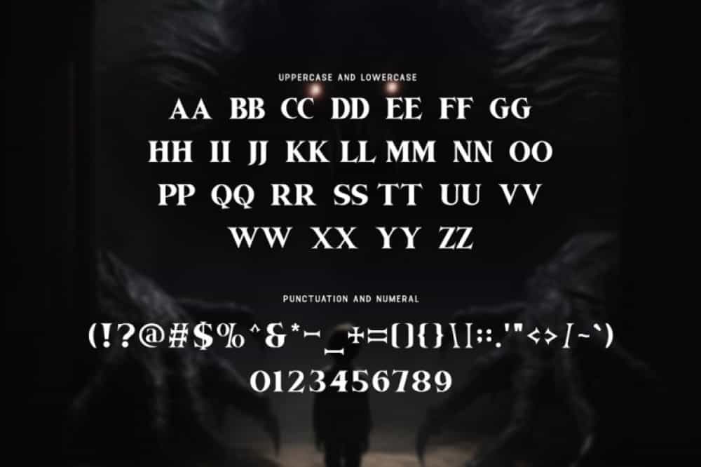 Aostala Font Image 3