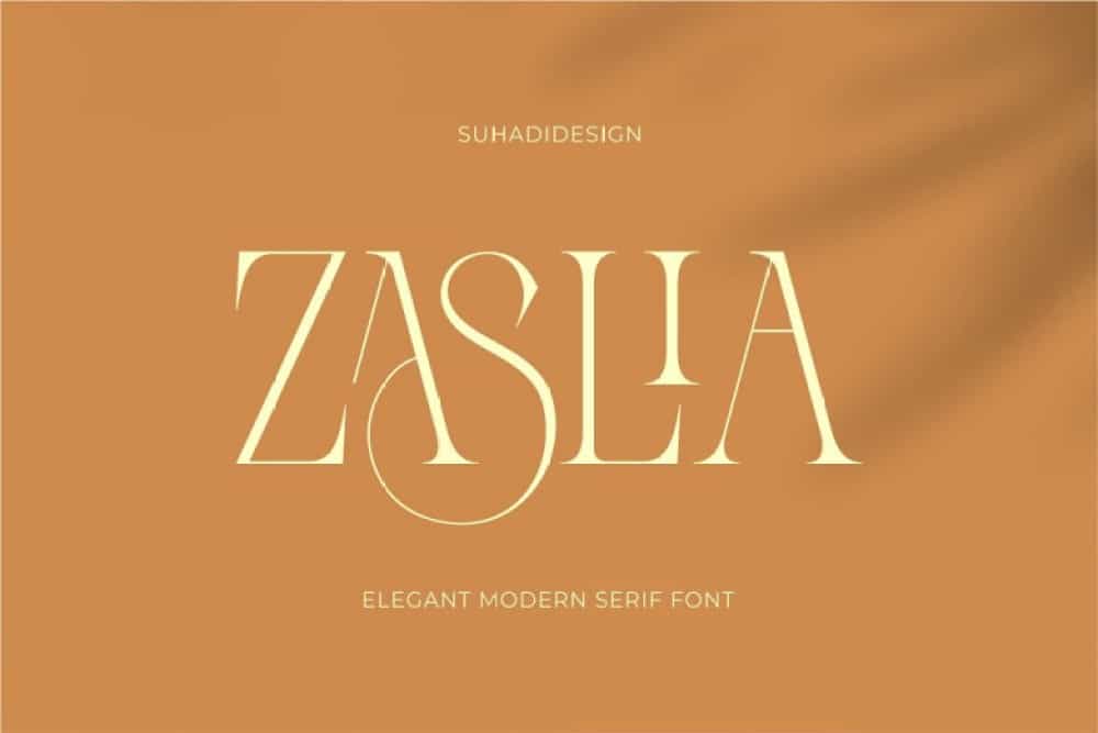 Zaslia Font Image 1