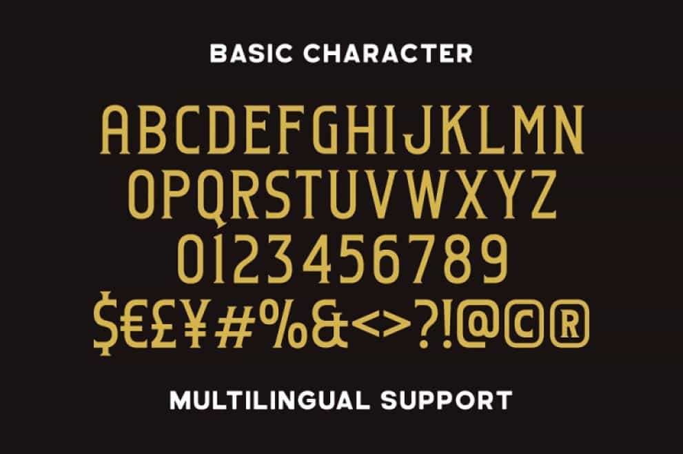 Morgan Remington Font Image 3