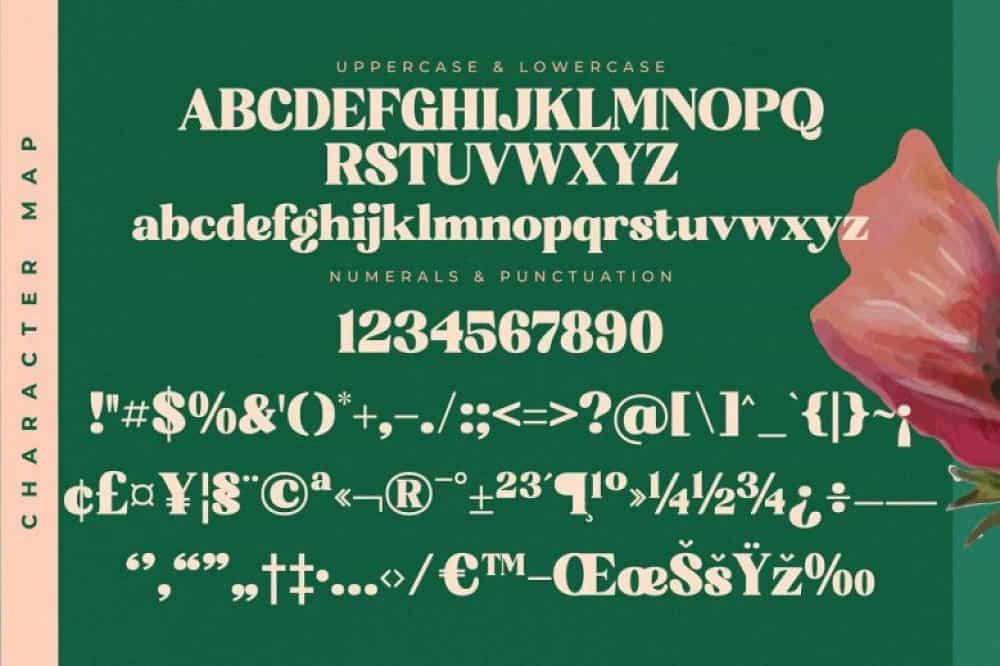 Bright Sunlist Font Image 3