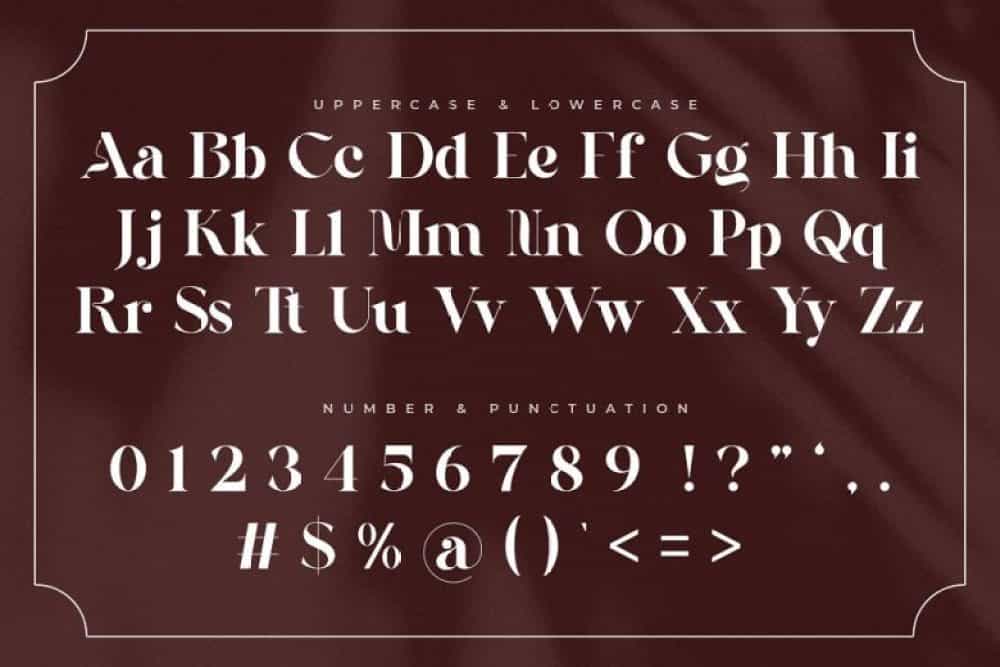 Qilona Font Image 3