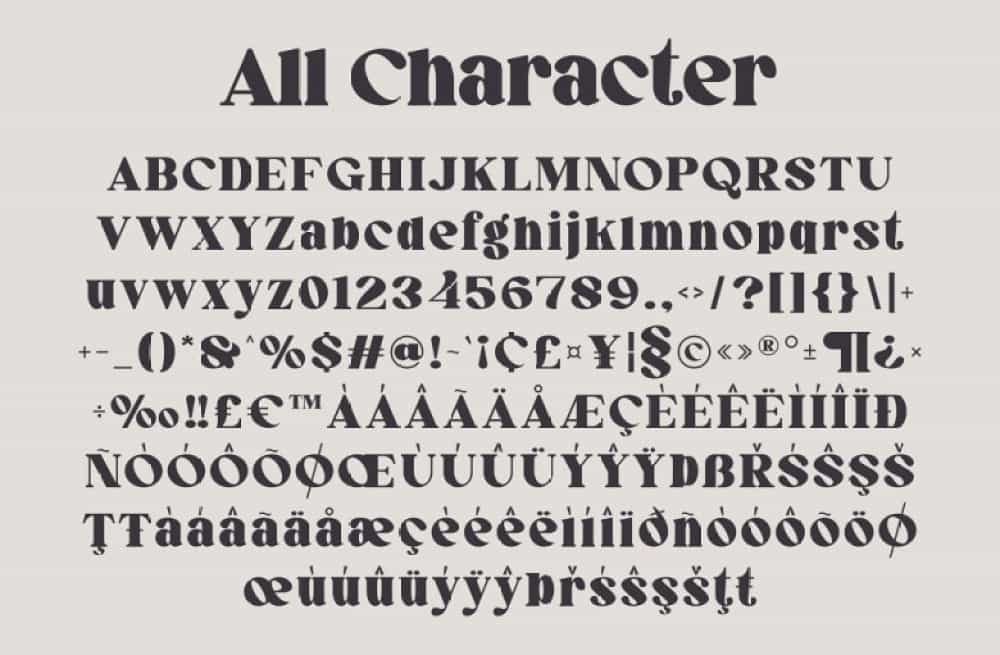 Agior Font Image 3