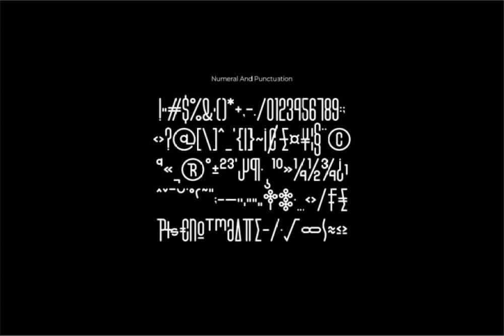 Oblo Font Image 3