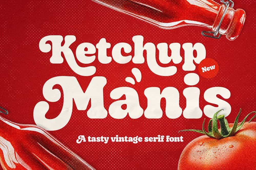 Ketchup Manis Font Image 1