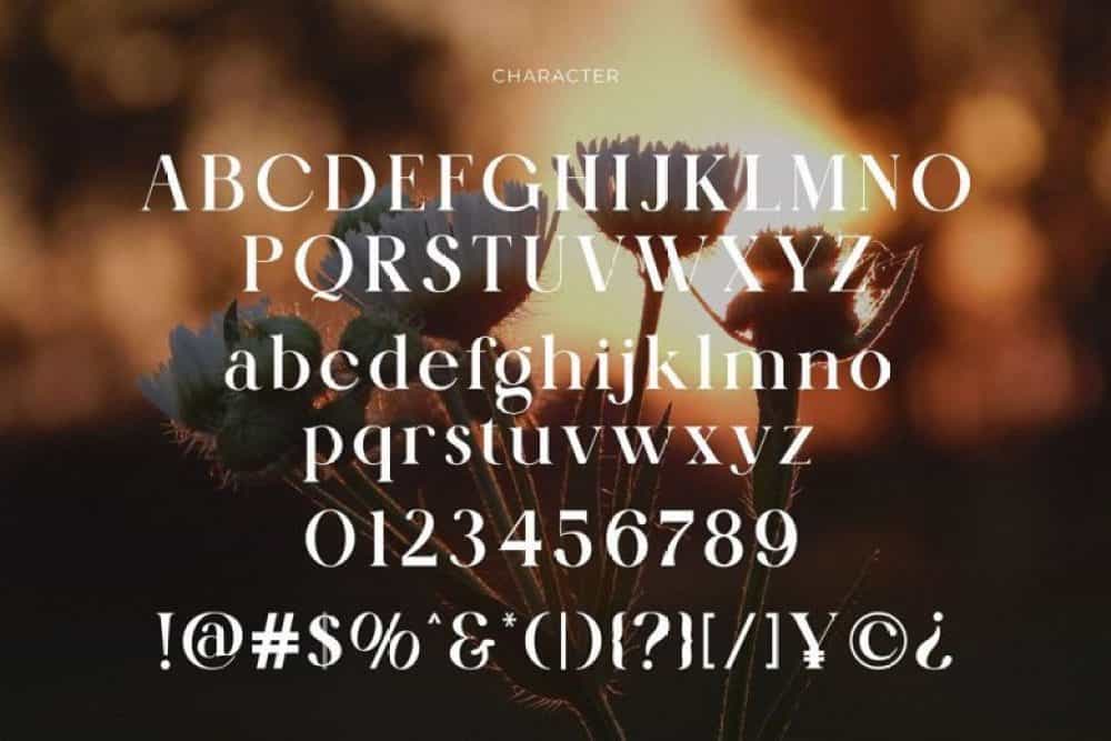 Kalroste Brontela Font Image 3