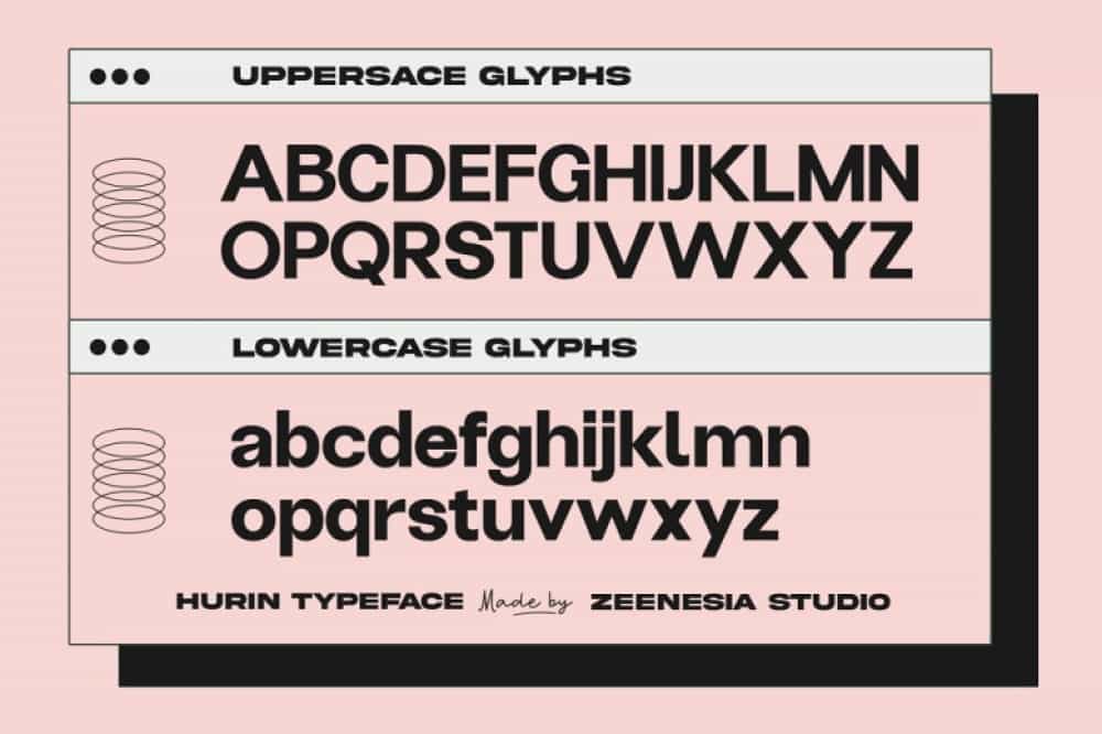 Hurin Font Image 2