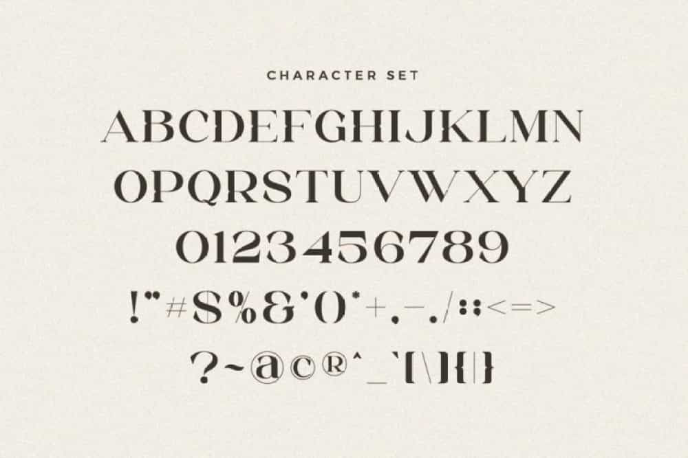 Erigo Serif Font Image 3