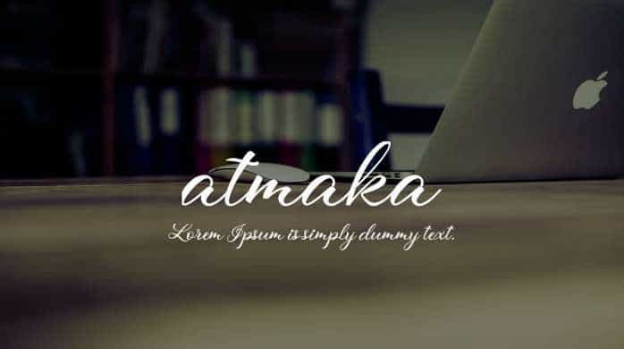 Atmaka Font Image 1