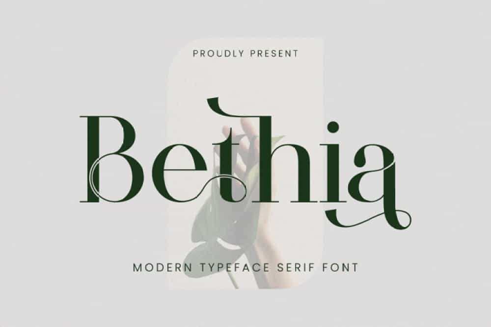 Bethia Font Image 1