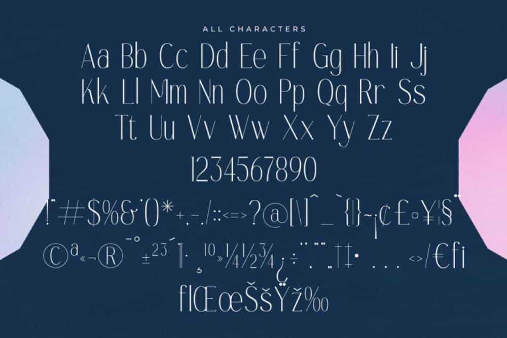 Authentic Megarilo Font Image 3