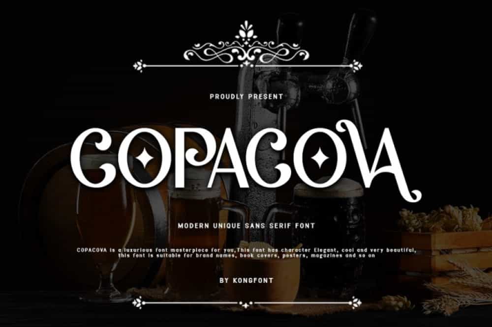 Copacova Font Image 1