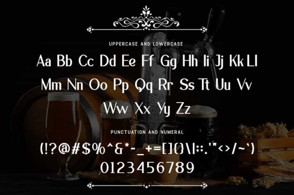Copacova Font Image 3