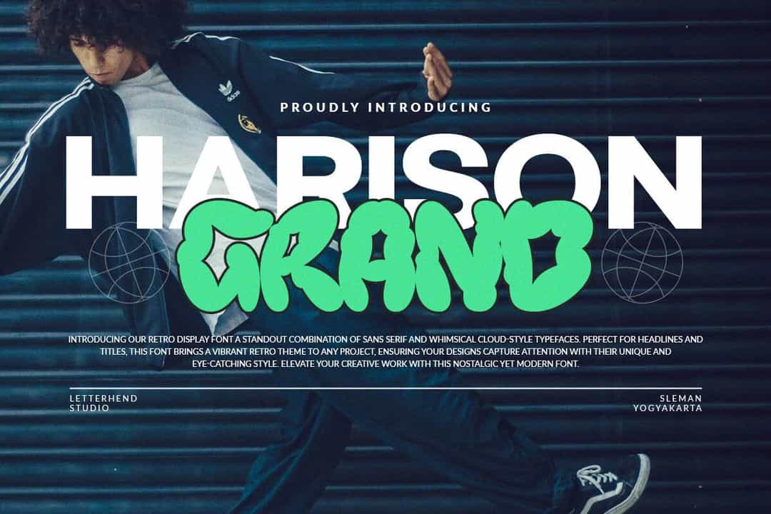 Harison Grand Font Image 1
