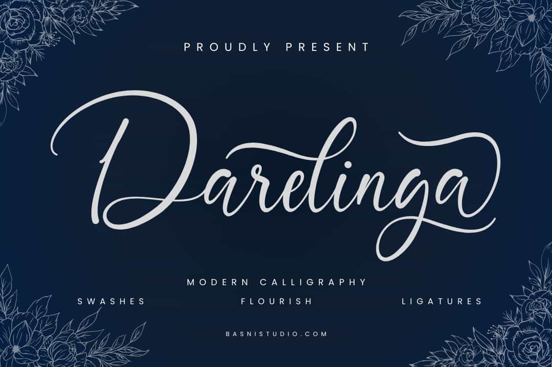 Darelinga Font Image 1