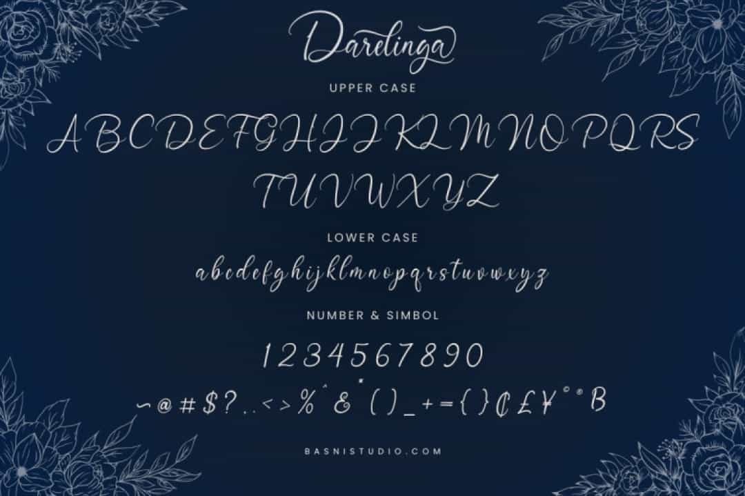 Darelinga Font Image 3