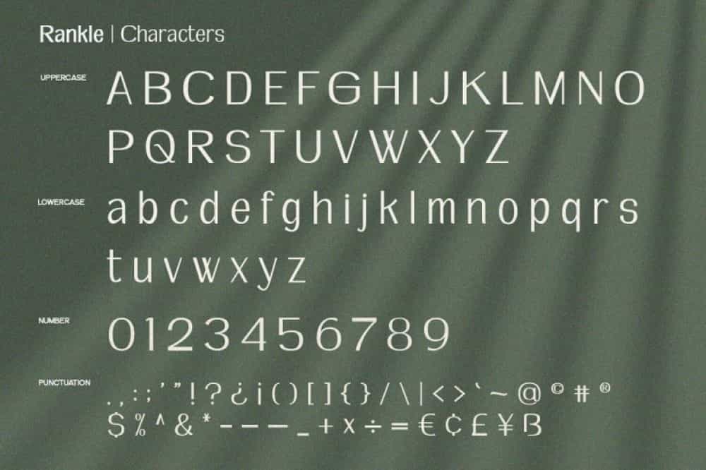 Rankle Font Image 3