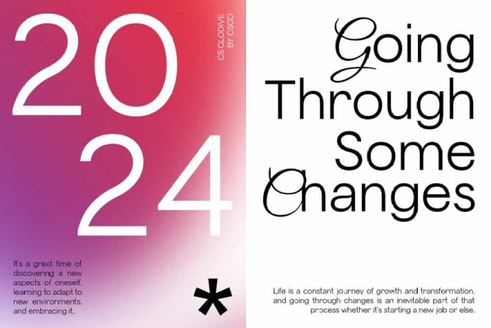 CS Glodive Font Image 2