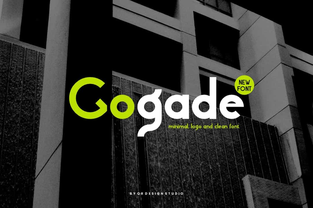Gogade Font Image 1