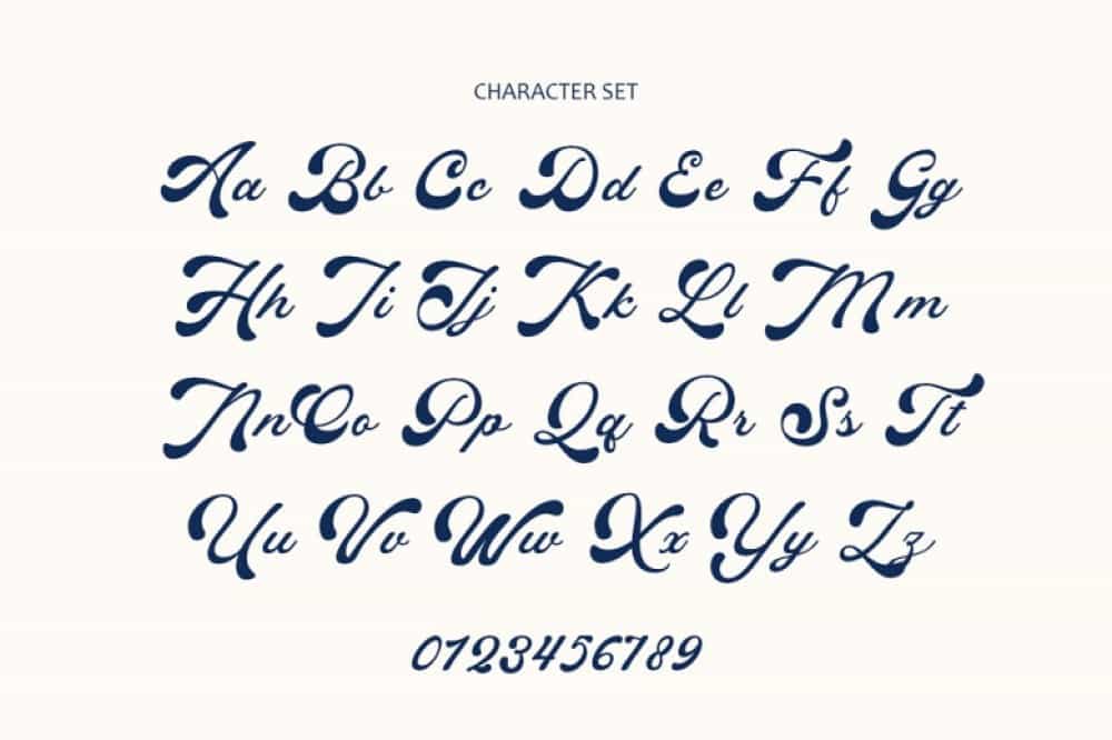 Pregnant Font Image 3