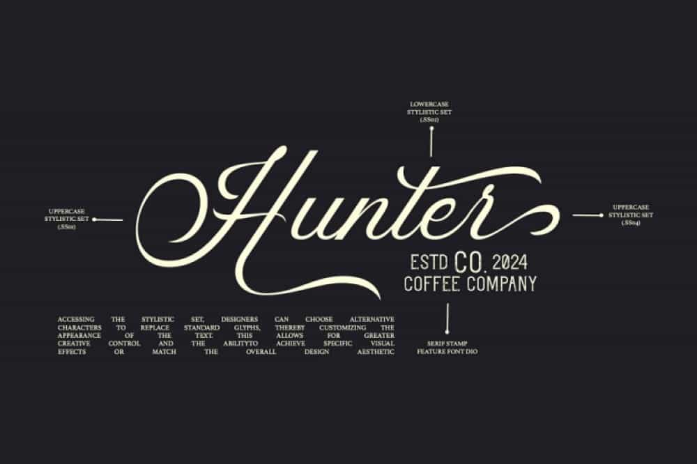 Yearlong Font Image 2