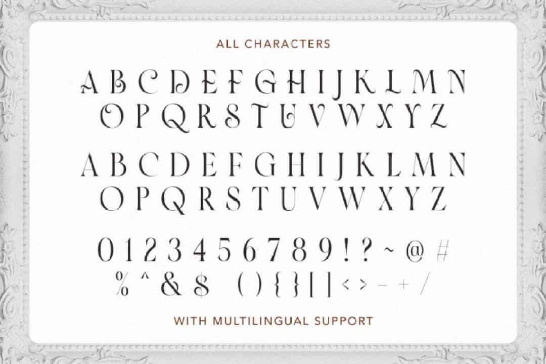 Claviers Font Image 3