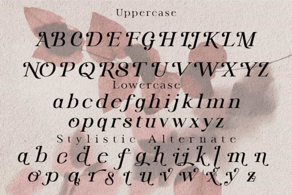 Lite Vallent Font Image 2